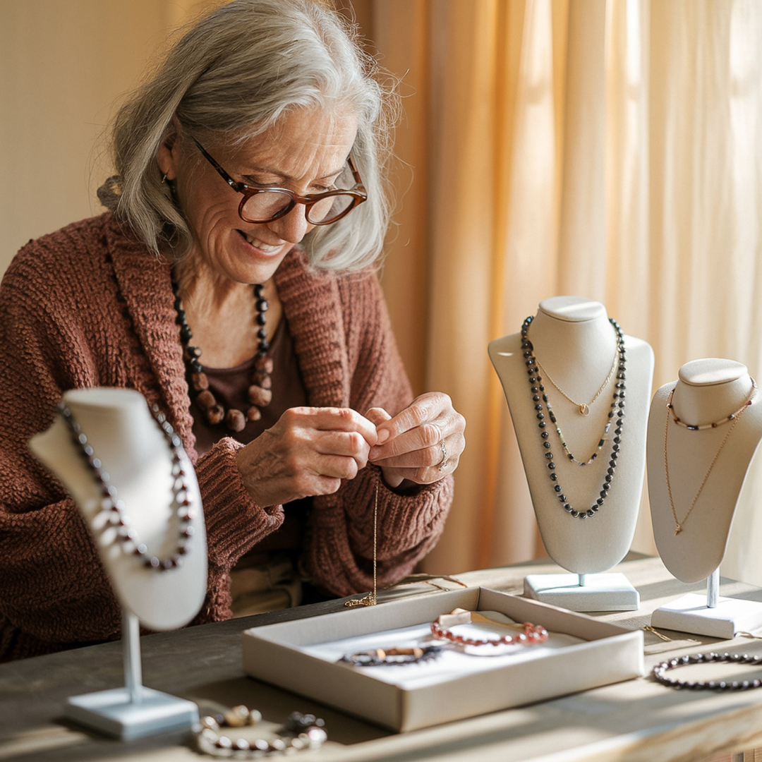 Evelina | Radiant Pearl | Silver Necklace
