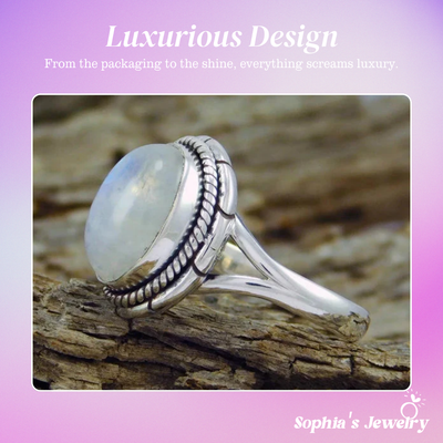 Seraphina | Sea Whisper |Silver Ring