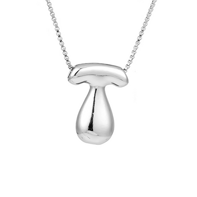 Seraphina | Bubbly Letters | Silver Necklace